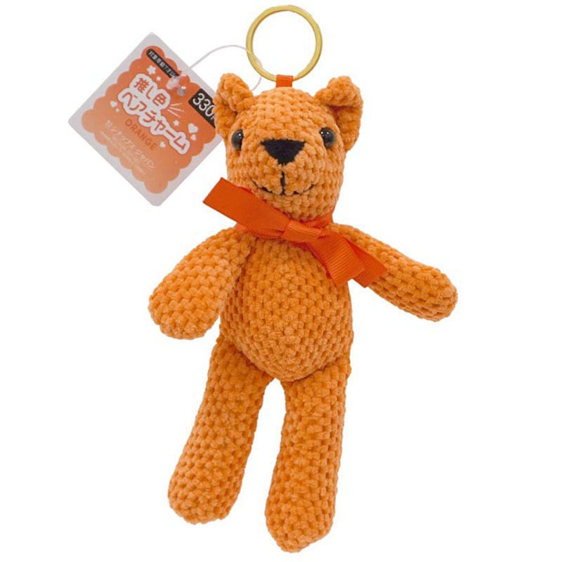 楽天市場】推し色ベアチャーム オレンジ : 100円雑貨＆日用品卸