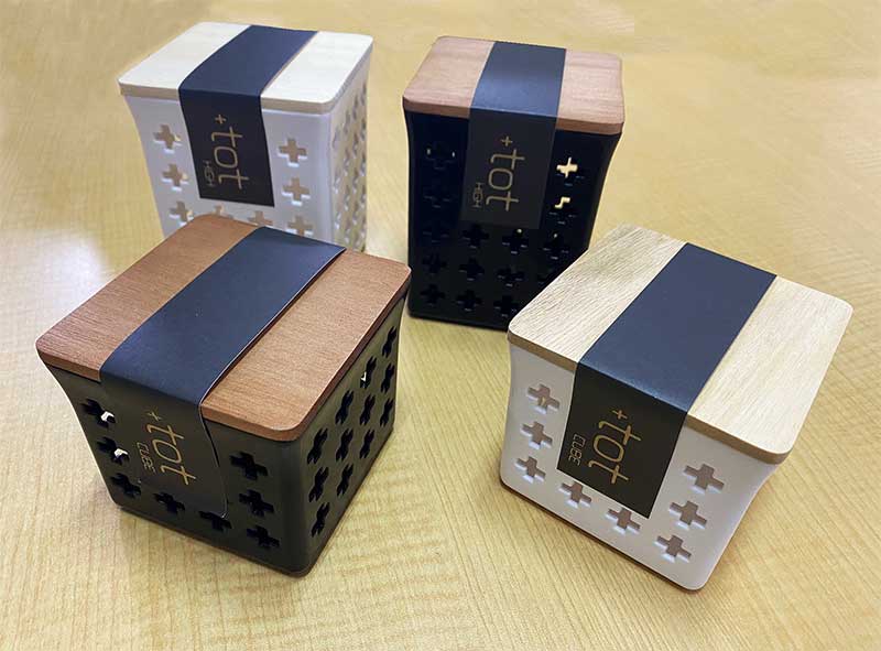 最新最全の totボックスWOOD CUBE aquablue.gr