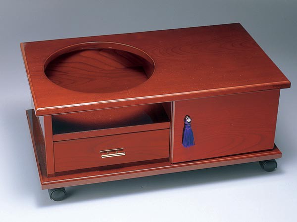 楽天市場】お座敷ワゴン みやび 送料無料 キャスター付 収納 煎茶 急須