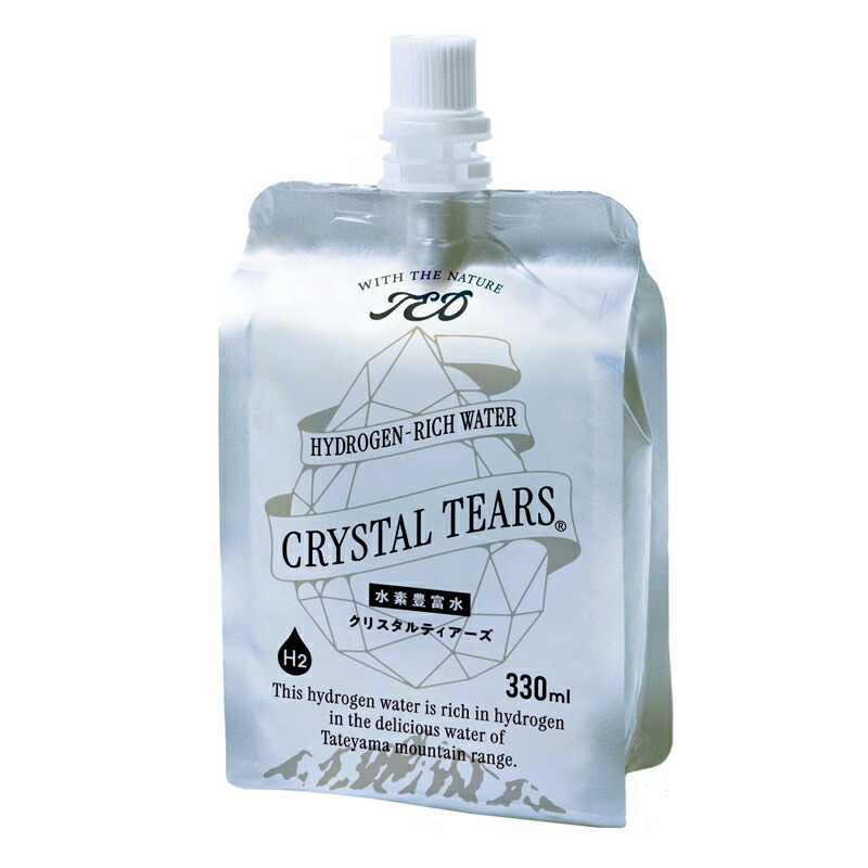 TED：サビないカラダを「水素豊富水 クリスタルティアーズ 330ml×30本」【送料無料ライン対象外】