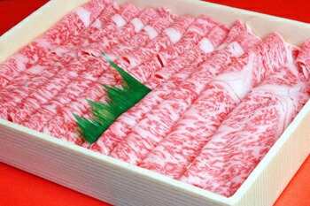 【送料無料】しゃぶしゃぶすき焼き万両：A5ランク「しゃぶしゃぶ用極上若狭牛ロース800ｇ（7～8人前）」(クール冷蔵便)
