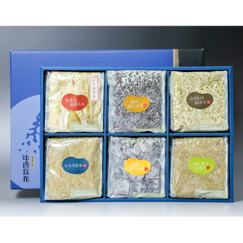 中西昆布 「オリジナルギフト磯の幸 NA-30」 厳選された良質の昆布をお届けいたします