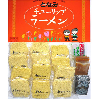 楽天市場 砺波製麺協業組合 となみチューリップラーメン12食 富山ブラック しろえび しょうゆスープ付 百選横丁 楽天市場店