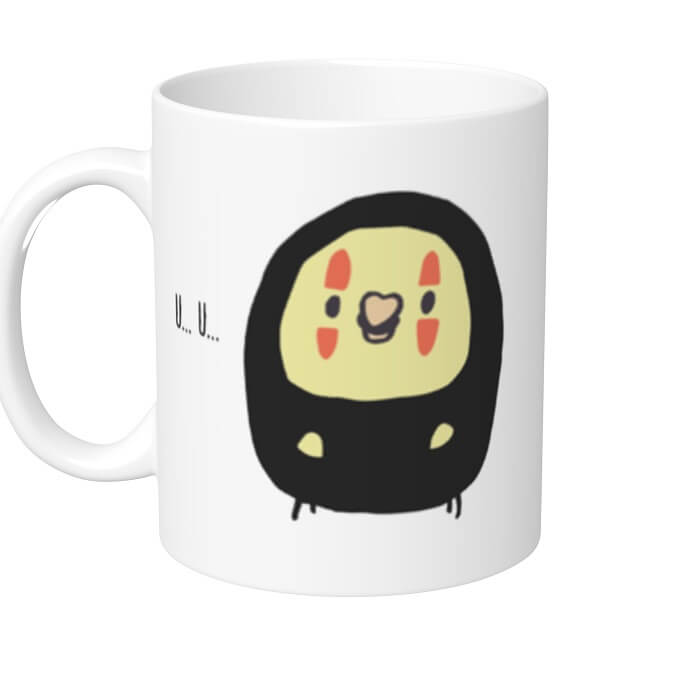 インコ マグカップ コスプレオカメ 可愛い 鳥好き コーヒーカップ 鳥 小鳥 大きい キッチン 大 食器 マグ コップ Mug インコ マグカップ コスプレオカメ 可愛い 鳥好き コーヒーカップ 鳥 小鳥 大きい キッチン 大 食器 マグ コップ Mug