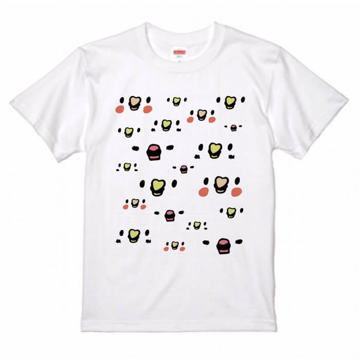 小鳥 Tシャツ 鳥 ギフト イラスト 文鳥 プレゼント シルバー コトリフェイス グッズ かわいい 白 鳥好き 243 雑貨 オシャレ 桜