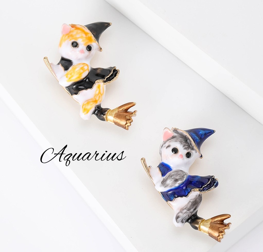 楽天市場】揺れる スワロフスキー が ついたハロウィン ブローチ