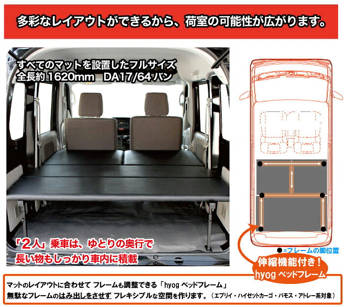 メール便無料 エブリイバン ベッドキット 荷室棚 Da64v ロングサイズ ブラックレザー Fucoa Cl メール便無料 エブリイバン ベッドキット 荷室棚 Da64v ロングサイズ ブラックレザー Fucoa Cl