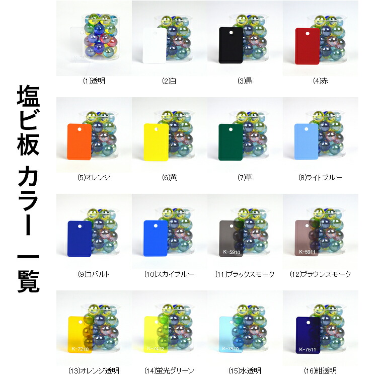 【楽天市場】塩ビ板 オーダー カット 板 プラスチック板 白 プラスチック 透明 プラ板 黒 ブラック クリア 塩ビ プレート 看板 オーダー