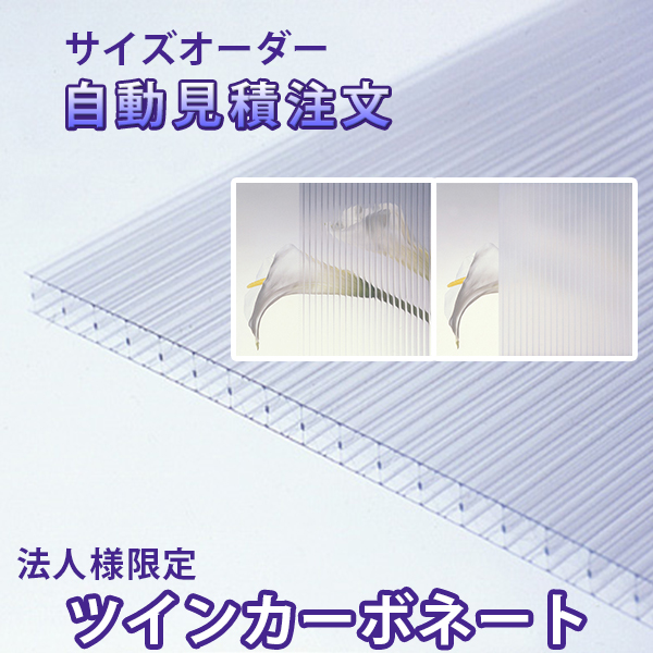 楽天市場 ツインカーボ オーダー オーダーカット 切り板 透明 クリア 白 黒 ポリカーボネート プラスチック 板 中空ポリカ プラスチック板 中空ポリカーボネイト ポリカ波板 波板 ポリカ サイズとカラーにより金額が変わります 国産 メーカー直送品 個人様宛