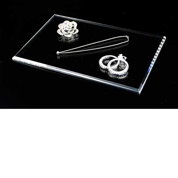 楽天市場 台座プレート 透明 大 2個 アクリル アクリルスタンド 展示台 ディスプレイ ディスプレイスタンド 陳列棚 スタンド 什器 ブレスレット ディスプレイ用品 アクセサリー コレクション アクリル台 ピアス 店舗用 指輪 店舗什器 数量1で2個セット 国産