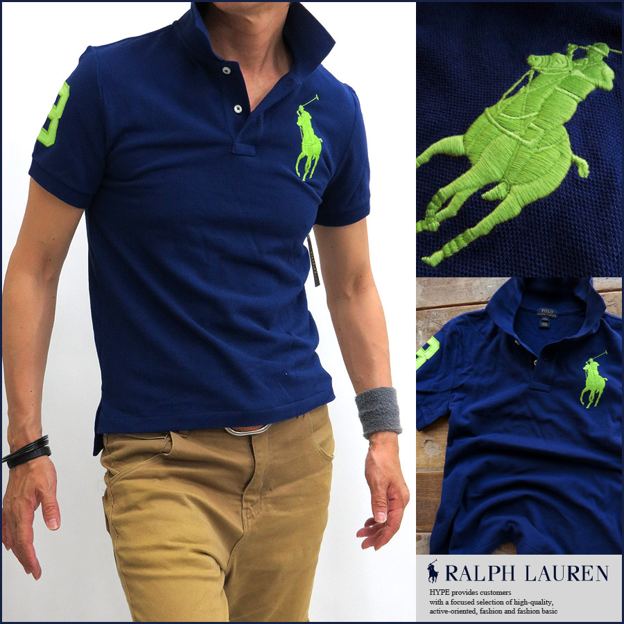 楽天市場 Polo Ralph Lauren ボーイズ ポロ ラルフローレン ポロシャツ Bigポニー刺繍 半袖 メンズ レディース カジュアルファッション ブランド トップス ネイビー あす楽対応 Ydkg K Kb H Ps Hype