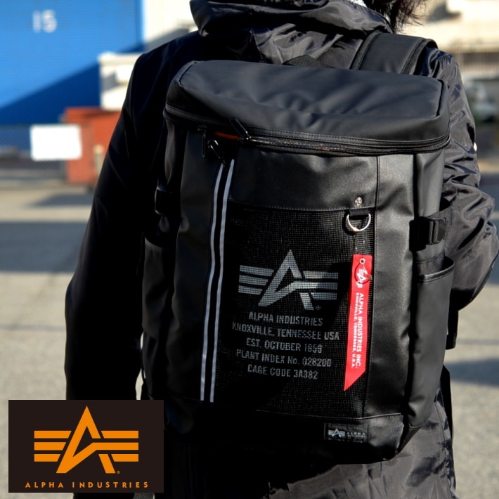 楽天市場 リュック メンズ リュックサック メンズ Alpha Industries アルファ デイパック バックパック 大容量 20l ブラック 黒 4012100 181127 Hype