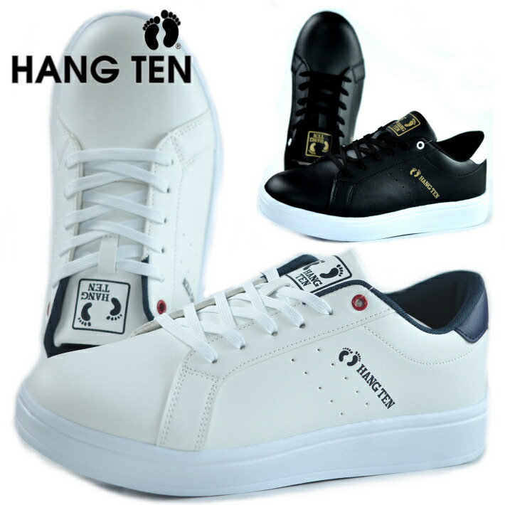 楽天市場 スニーカー メンズ 超軽量 軽い Hang Ten ハンテン ブランド 靴 シンプル かっこいい おしゃれ Hype