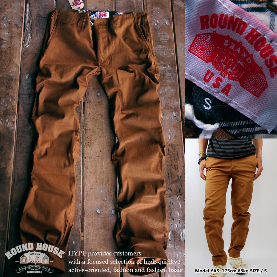 Hype Round House Roundhouse Regular Article Stretch Twill Tapered