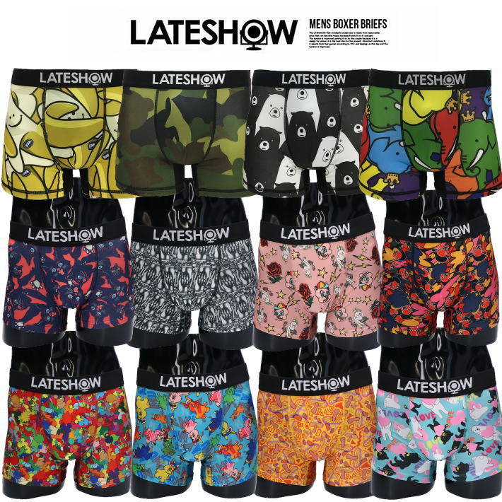 楽天市場】LATESHOW × E.T. イーティー レイトショー ボクサーパンツ