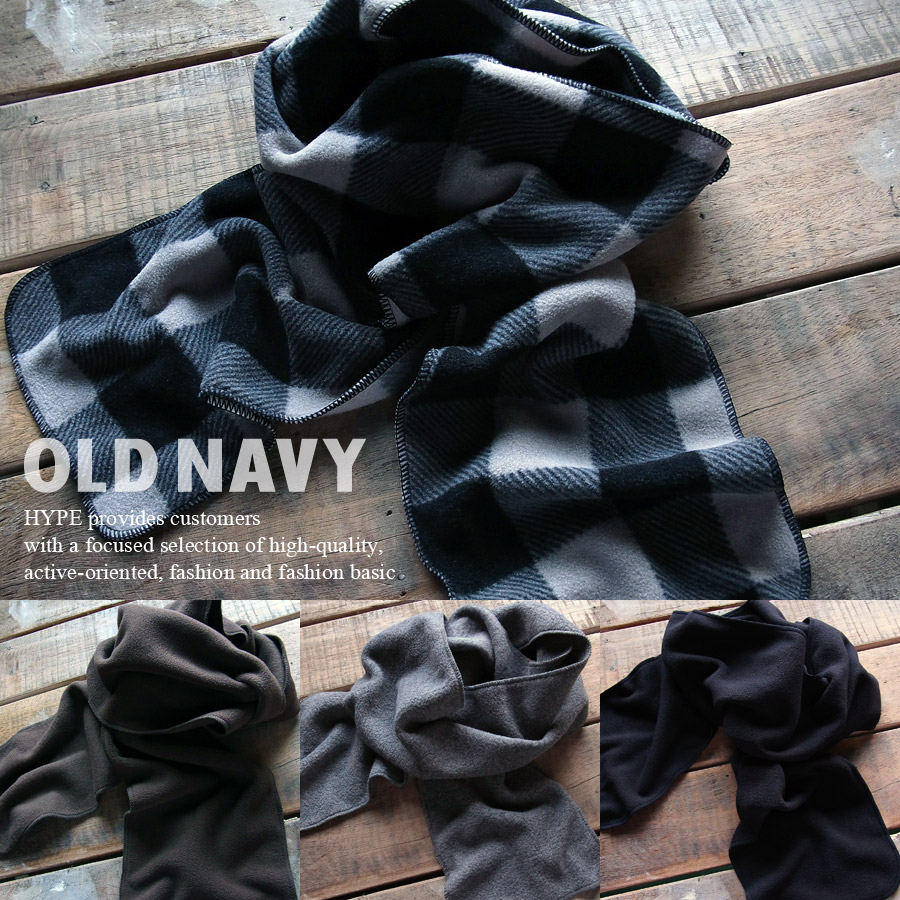 楽天市場 オールドネイビー マフラー メンズ 正規品 フリース地 スカーフ 全4色 Ydkg K Kb Old Navy H Ac 131 Ac Hype