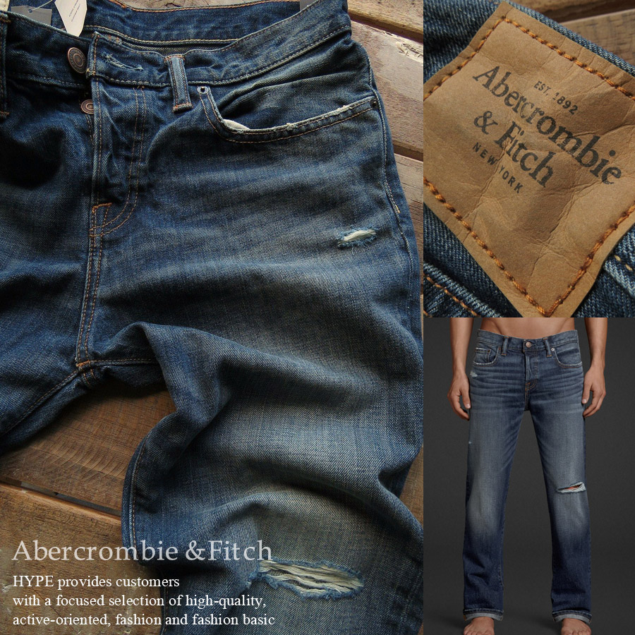 abercrombie classic straight jeans