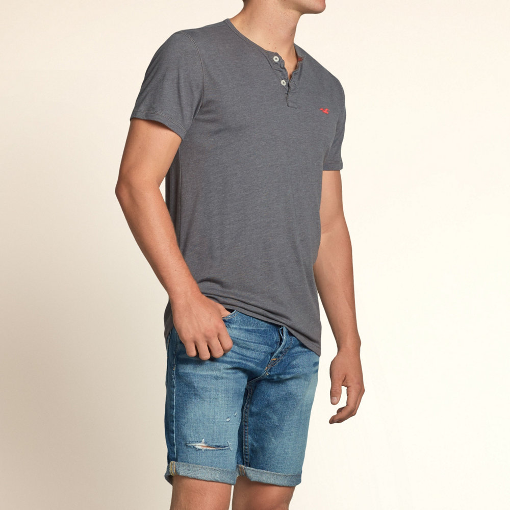 hollister henley top