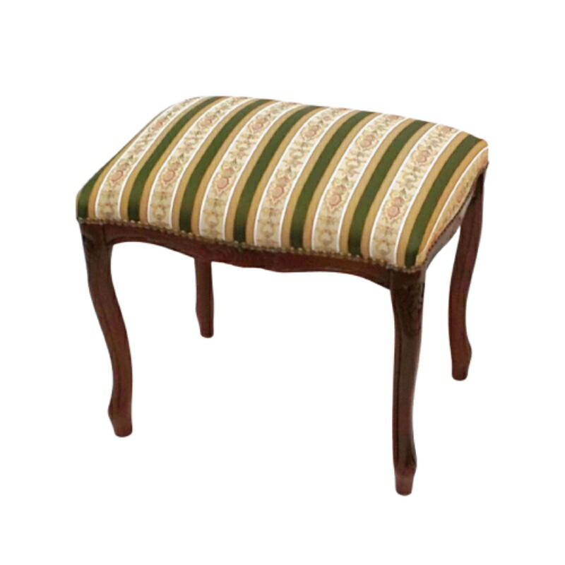 楽天市場】イタリア製 フットスツール 角型 グリーン 北欧