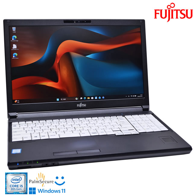 手のひら静脈認証 顔認証 カメラ フルHD 富士通 LIFEBOOK A749/A Core i5 8365U SSD256G メモリ8G Wi-Fi SDXC Windows11【中古】|ハイパーラボ 店