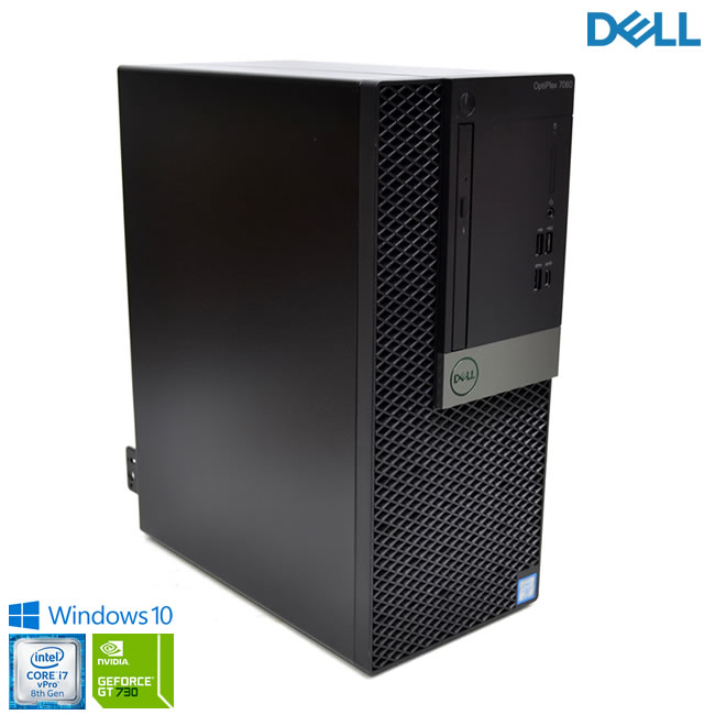 メモリ32G 新品SSD1TB DELL USBType-C OPTIPLEX 8700 i7 Windows10 MT マルチ 7060 Core  リカバリ