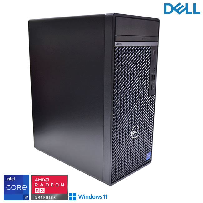 DELL OPTIPLEX Tower Plus 7020 メモリ32G 第14世代 24コア 32スレッド Core i9 14900K m.2SSD1TB RadeonRX マルチWindows11【中古】|ハイパーラボ 店