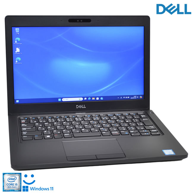 顔認証 Webカメラ 12.5型 DELL Latitude 5290 Core i5 8250U M.2SSD256G メモリ8G Wi-Fi USBType-C Windows11【中古】｜ハイパーラボ　店