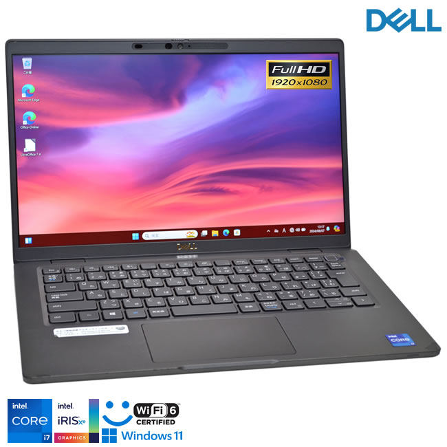 Wi-Fi6E フルHD DELL Latitude 5330 第12世代 10コア12スレッド