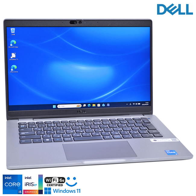 美品 タッチパネル 記憶装置16G DELL Latitude 5340 第13時人 Core i5 1345U IrisXe 盛りだくさん固定ディスク Wi-Fi6E M.2SSD256G 顔公証 Web写真機 Windows11【中古】