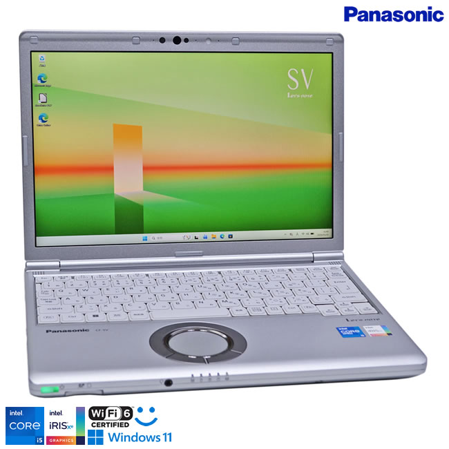 Panasonic Let\u0027s note SV1 Core i5 1145G7 IrisXe 記憶装置16G M.2SSD256G 12.1型 WUXGA Wi-Fi6 顔公証 Windows11【中古】