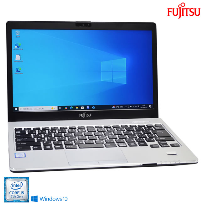 フルHD 13.3型 ノートパソコン 富士通 LIFEBOOK S937/S Core i5 7200U メモリ8G SSD128G Wi-Fi Bluetooth Webカメラ Windows10【中古】｜ハイパーラボ　店 12,264円