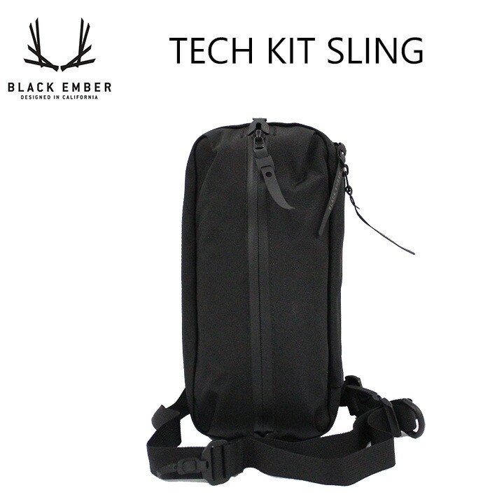 Tks Sling Bag BLACK EMBER TKS Sling Bag Tech Kit Magnetic V-buckle