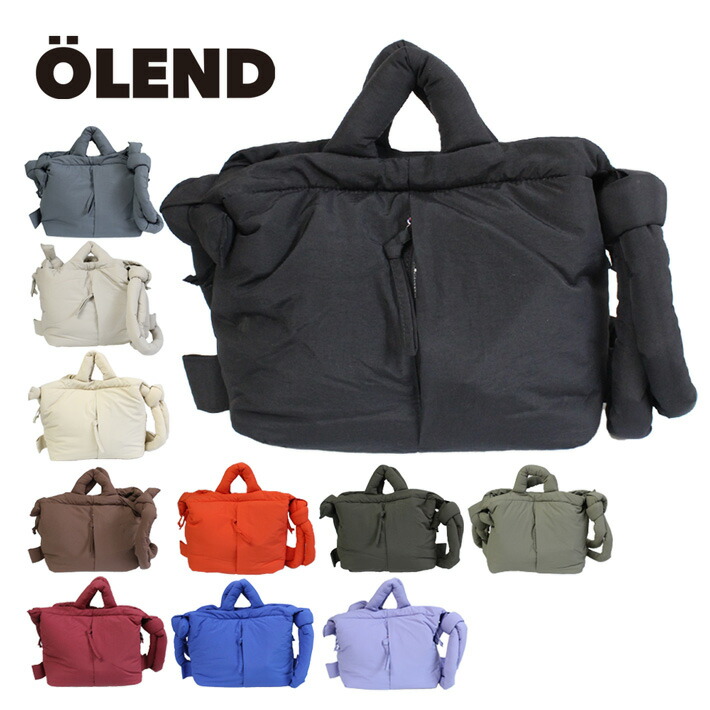 5%OFF引き換え証離れ離れ中！OLEND オレンド Compact Ona Soft Bag パウダーコンパクト オナ ホンブルグ帽御徒面子14in 肩かけ 曲がった掛け ショルダーバッグ ナイロン 鞄 レディース メンズ差し上げ物 差し上げ物 通い 通学 貨物輸送無料
