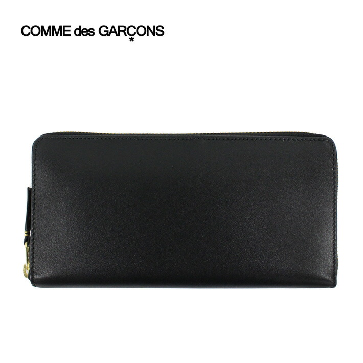 新品 コムデギャルソン 長財布 ブルー ラウンドファスナークラシックレザーライン COMME des GARCONS - 新品 コムデギャルソン 長財布 ブルー