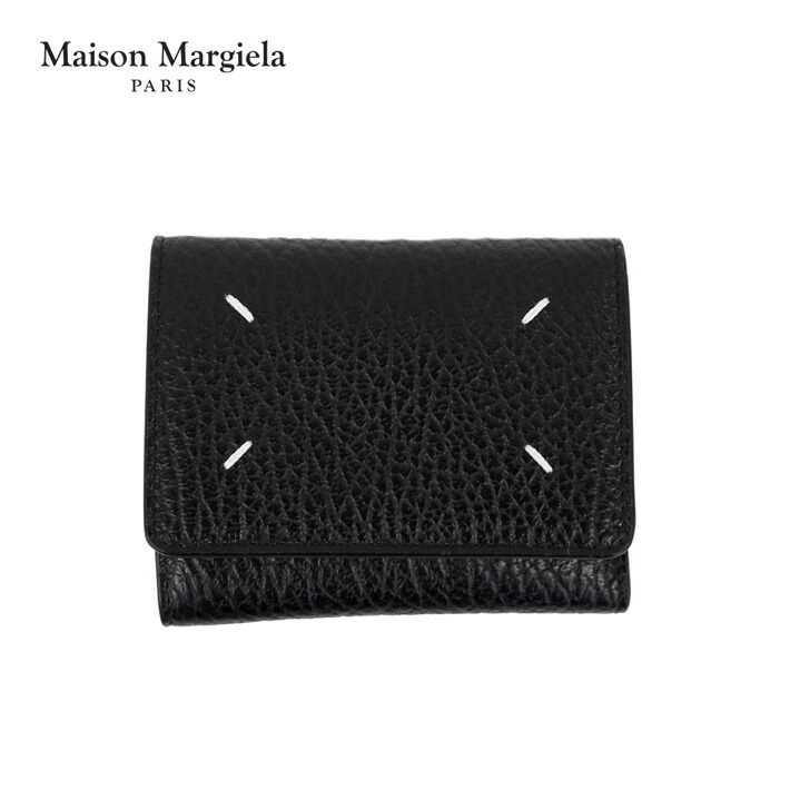 財布・小物その他 MAISON MARGIELA Woman Wallet Black SA3UI0017P4745 T8013 メゾン マルジェラ MAISON MARGIELA SA3UI0017 P4745 三つ折り
