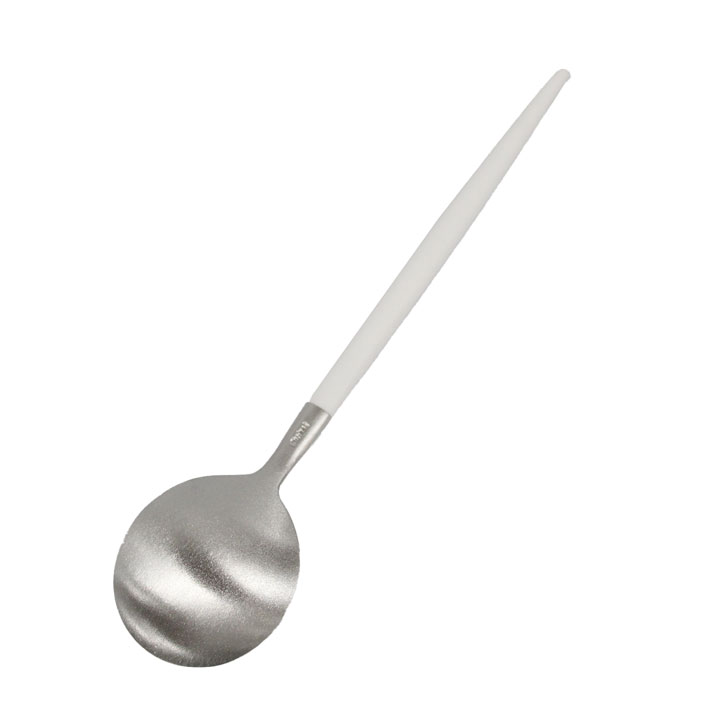 市場 Cutipol スプーン 白 ティースプーン クチポール シルバーキッチン用品 ゴア GOA spoon Tea ホワイト