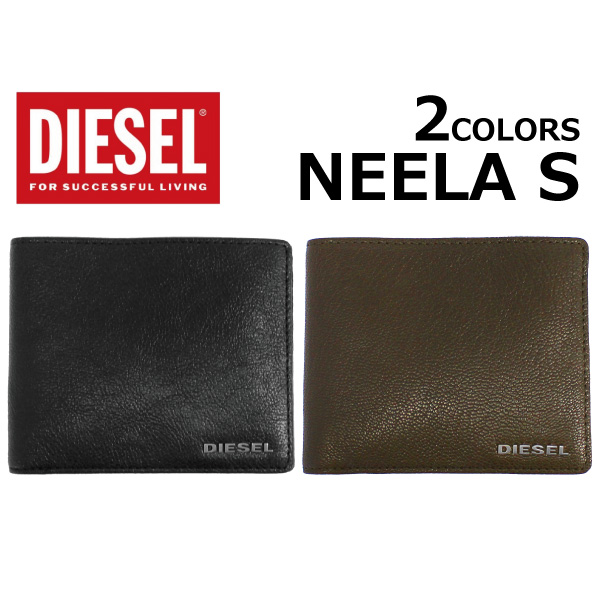 DIESEL ディーゼル NEELA S JEM-J財布 二つ折り 革 メンズ レディース X03923-PR271 T8013/T2189プレゼント ギフト 通勤 通学 送料無料