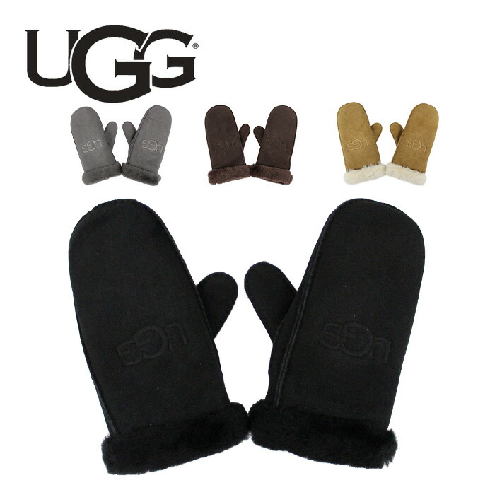 新品未使用 人気完売UGG Sherpa Mitten Logoグローブ ミトン 楽天市場】UGG アグ グローブ W FAUX FUR FINGERLESS 22648
