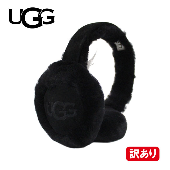 匿名配送　UGG アグ　イヤマフ　イヤーマフ　ホワイト　白　ブラック　黒　ロゴ 楽天市場】UGG アグ イヤーマフ W EMBROIDERED LOGO EARMUFF