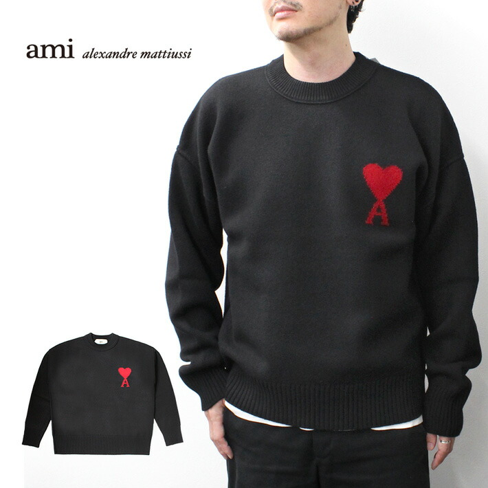 楽天市場】【エントリーPT5倍】アミ パリス Ami de Coeur クルーネック