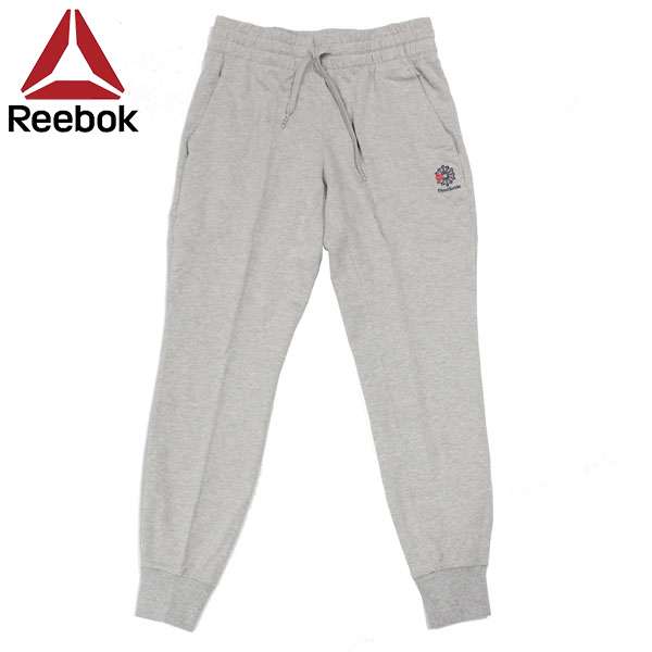 reebok trousers grey