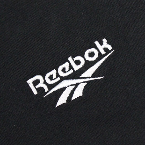 reebok training logo leggings in black and white