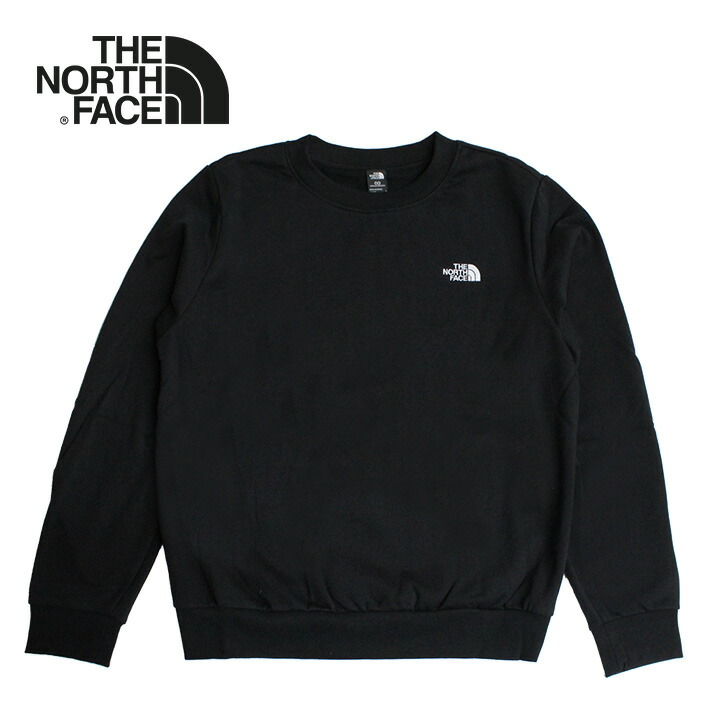 MAX1,000円OFFクーポン配布中！THE NORTH FACE ザ ノースフェイス Evolution Simple Dome Crew エボリューション シンプルドーム クルー NF0A8D60 スウェット トレーナー 長袖 メンズ ブラック 黒 裏起毛 プレゼント ギフト 通勤 通学 送料無料