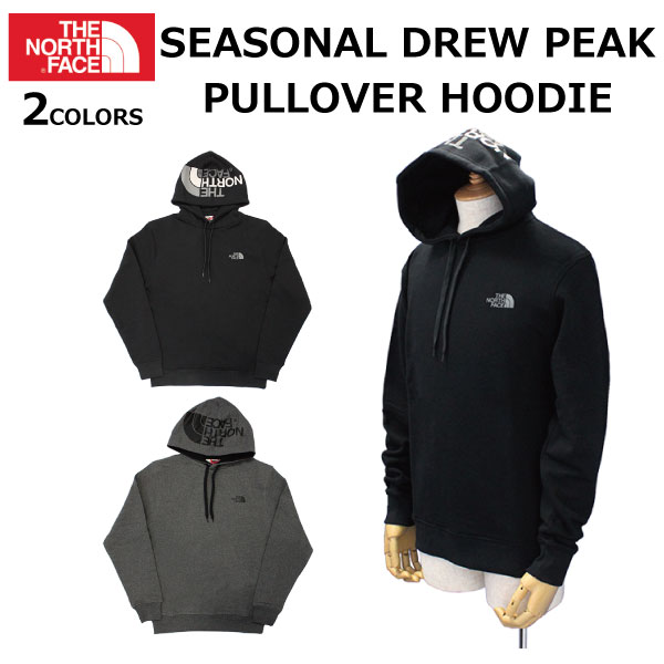 the north face seasonal drew peak hoodie