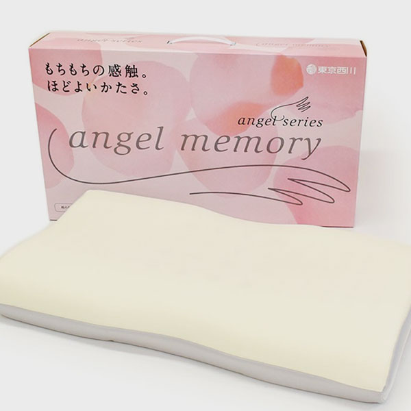 西川 天使記憶装置 枕 60×33糎 高め ふつう 低め 低手向かい まくら 日本製 EH98165044 ふわふわ やわらか 低手向かい まくら ピロー マシマロ  低手向かい 天使 記憶装置
