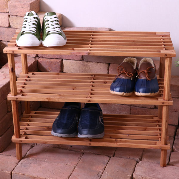 木製 棚 ラック シェルフ 2段 棚 木製 2段 北欧 シェルフ 収納 収納ラック 収納棚 おしゃれ オープン