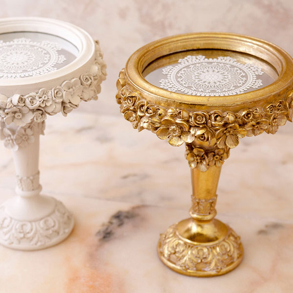 楽天市場】スタンドトレイ ディスプレイスタンド アンティーク調