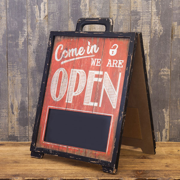 楽天市場】看板 テーブルスタンド OPEN CLOSED 壁掛け おしゃれ