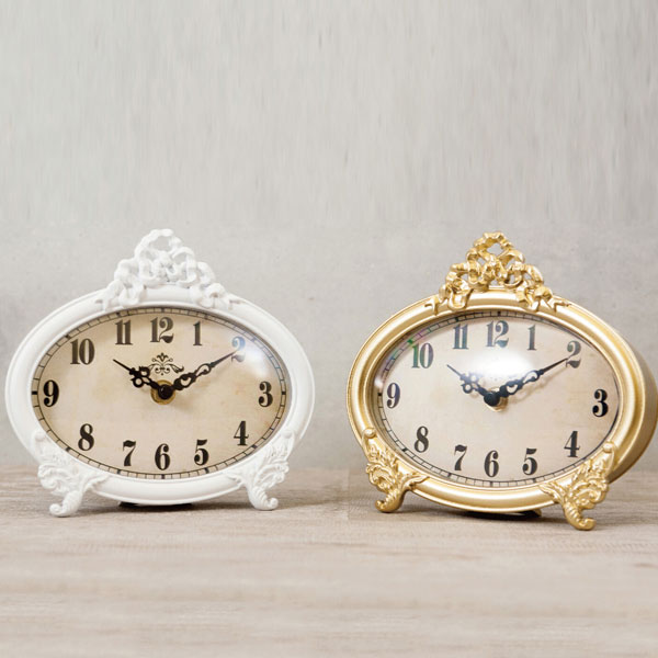 楽天市場】置き時計 おしゃれ アナログ アンティーク 歯車 機械式風