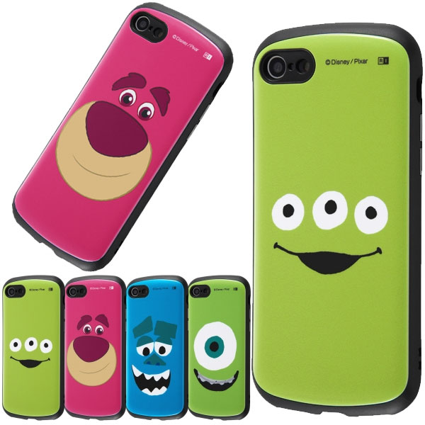 楽天市場 ディズニー Iphonese 第二世代 Iphone8 7 ケース トイストーリー モンスターズインク マイク サリー ロッツォ エイリアン ハイブリッドケース スマホケース スマホカバー おしゃれ かわいい カバー キャラクター まくらステーション イプノス
